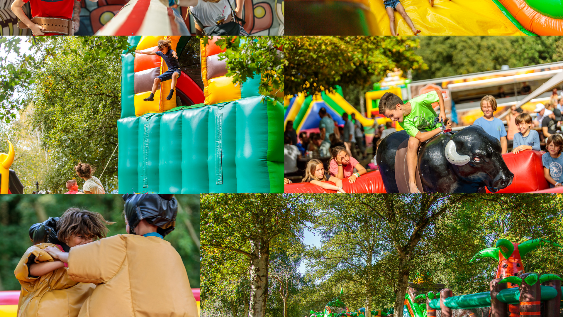 Het grootste springkussen festival  GAAT ON TOUR