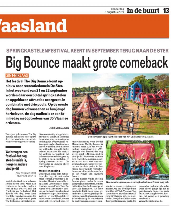 HLN over The Big Bounce 2019